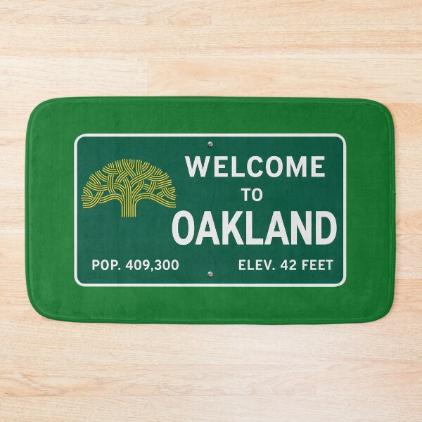 Item preview, Welcome to Oakland Sign – Vintage Style City Sign, California Travel Graphic designed and sold by PIXEL POP DESIGNS - Beyond the Norm!.