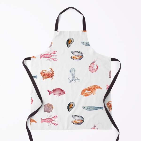 Item preview, Watercolor Collection of Seafood designed and sold by silviaol.