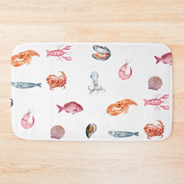 Item preview, Watercolor Collection of Seafood  designed and sold by silviaol.