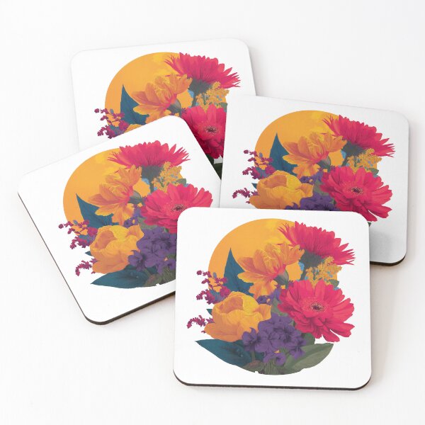 Item preview, Bright Flowers Neo Retro Pop designed and sold by CircaSassy.