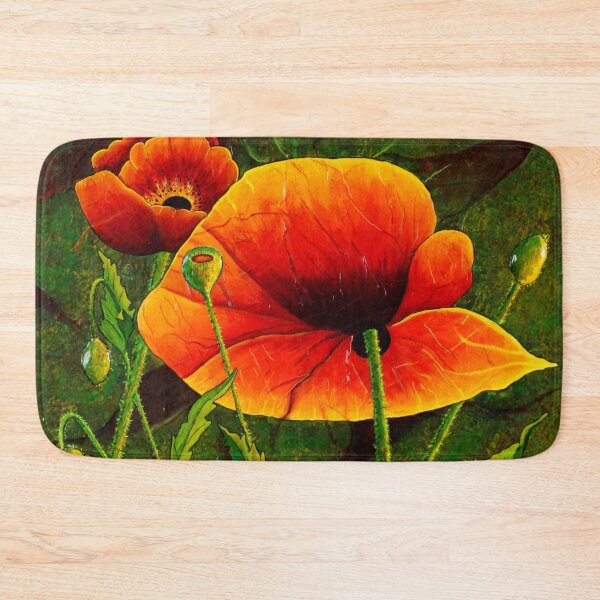 Item preview, Poppy Flower 4 designed and sold by Ginette Ash.