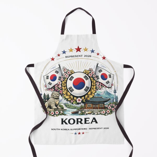 Item preview, Korea Supporters 2026 – Taegeuk Blossom Football Fan Art designed and sold by Inner Flame Studio.