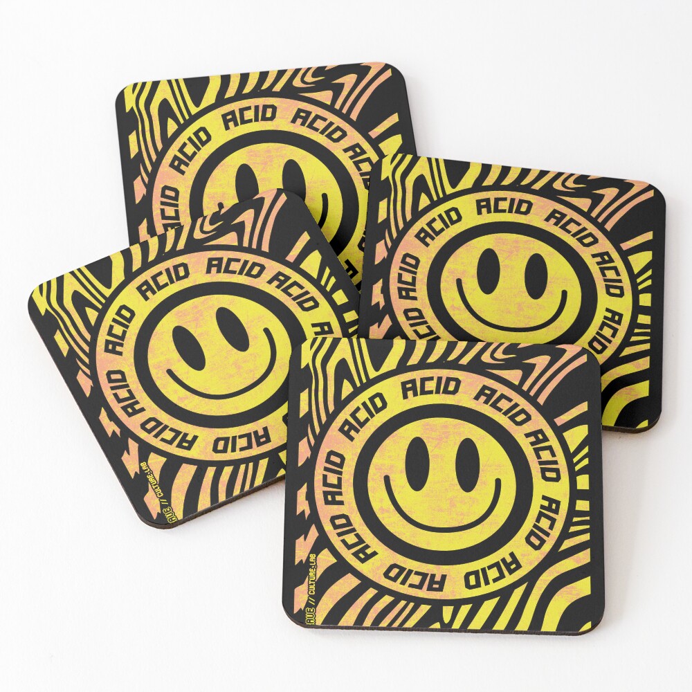 Item preview, Coasters (Set of 4) designed and sold by RaveCultureLab.