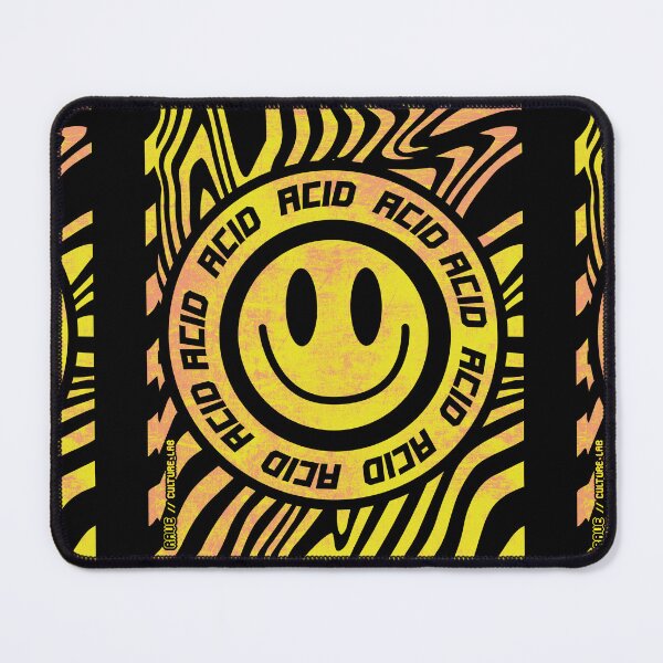 Item preview, Retro Acid House Smiley Face – Rave Culture Lab designed and sold by RaveCultureLab.