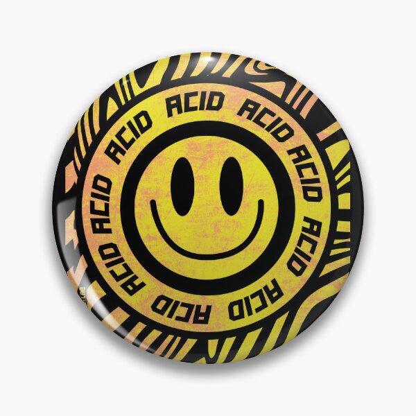 Item preview, Retro Acid House Smiley Face – Rave Culture Lab designed and sold by RaveCultureLab.