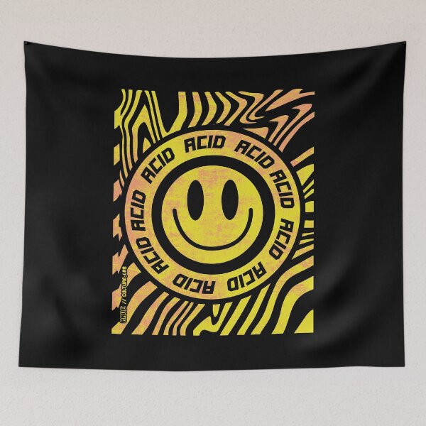 Item preview, Retro Acid House Smiley Face – Rave Culture Lab designed and sold by RaveCultureLab.
