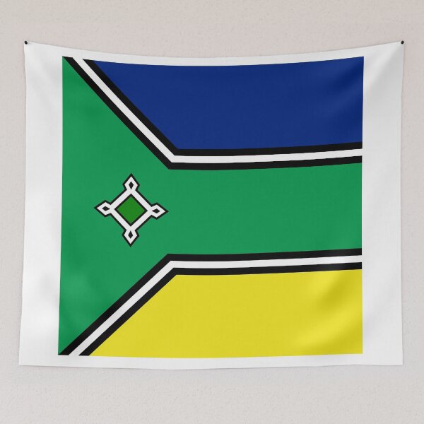 Item preview, Amapa Square Flag Brazil State Emblem designed and sold by NTGUILTY.