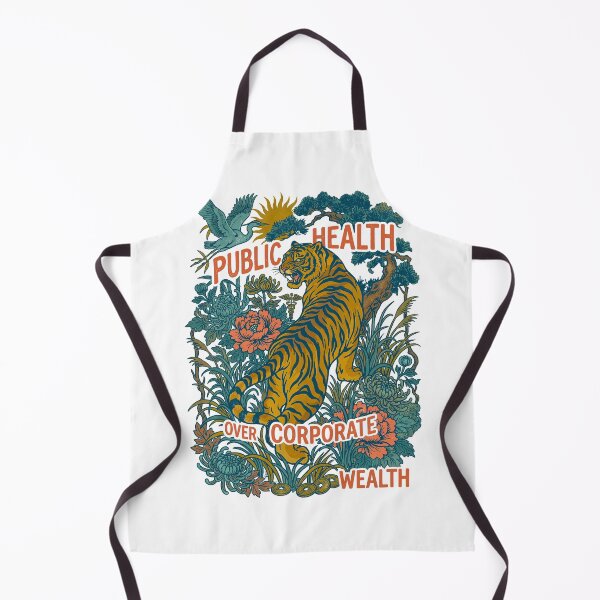 Item preview, Floral Tiger Public Health Corporate Wealth designed and sold by TeeARTHY.