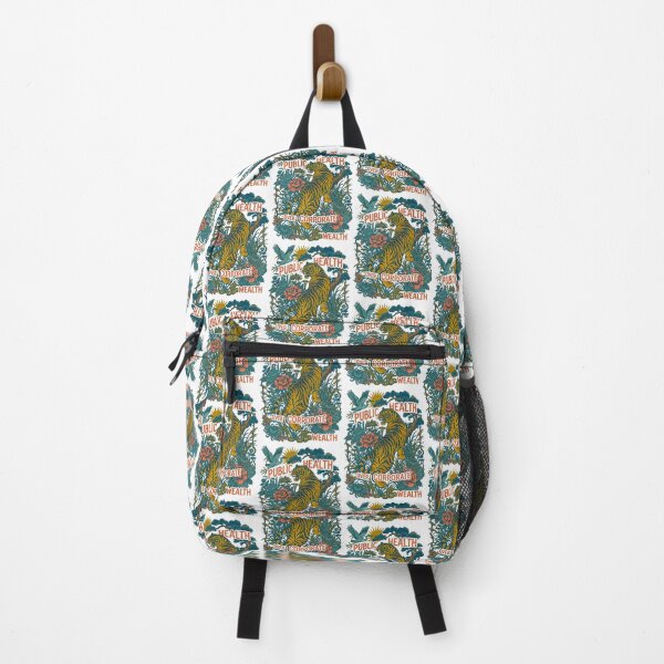 Item preview, Floral Tiger Public Health Corporate Wealth designed and sold by TeeARTHY.