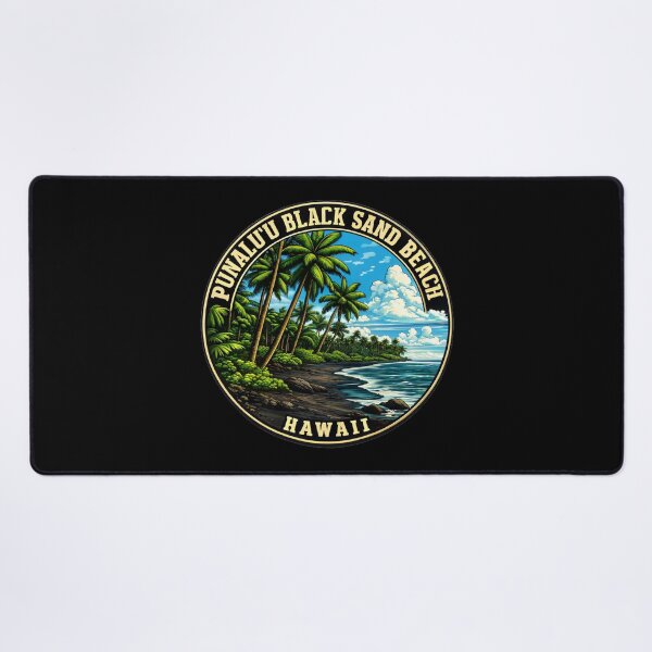 Item preview, Punalu'u Black Sand Beach - Hawaii designed and sold by VelvetRoom.