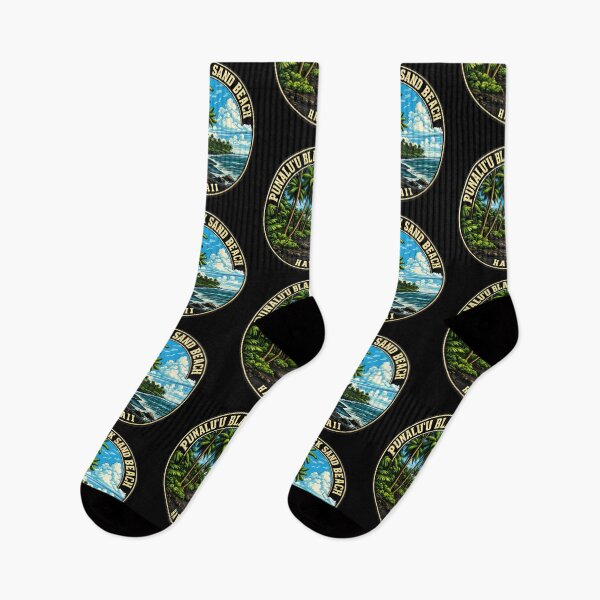 Item preview, Punalu'u Black Sand Beach - Hawaii designed and sold by VelvetRoom.