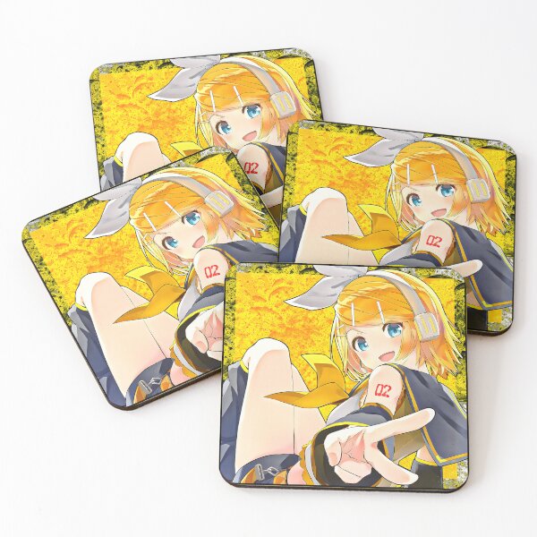 Item preview, Kagamine Rin: The Golden Star Icon Edition designed and sold by GensokyoEditItems.
