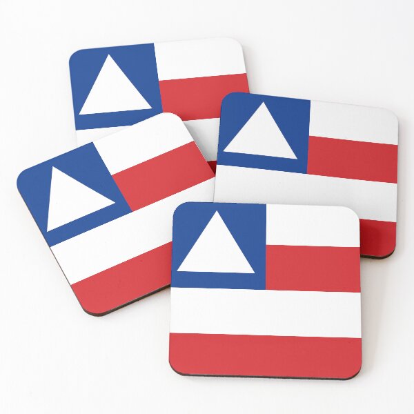 Item preview, Bahia Square Flag Brazil State Emblem designed and sold by NTGUILTY.