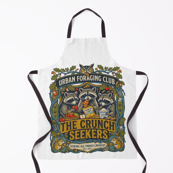 Item preview, Urban Foraging Club Raccoons Eating Pizza designed and sold by TeeARTHY.
