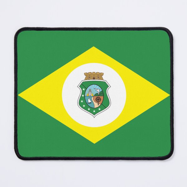 Item preview, Ceara Square Flag Brazil State Emblem designed and sold by NTGUILTY.