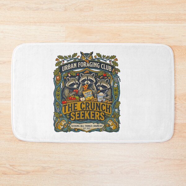Item preview, Urban Foraging Club Raccoons Eating Pizza designed and sold by TeeARTHY.