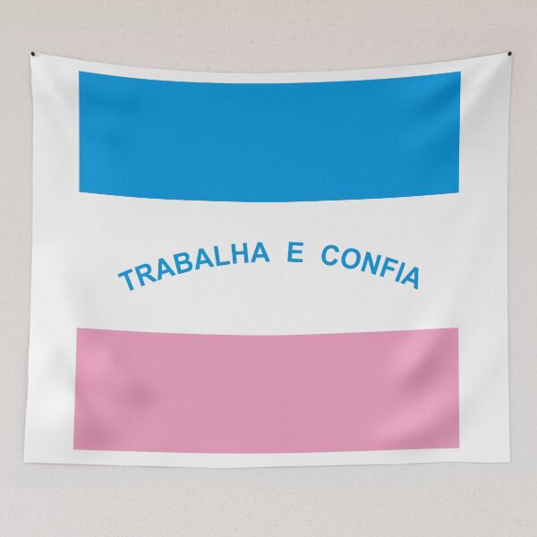 Item preview, Bandera de la Plaza Espírito Santo Emblema del Estado de Brasil designed and sold by NTGUILTY.