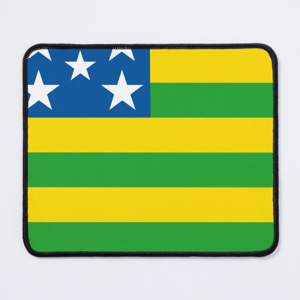 Item preview, Goias Square Flag Brazil State Emblem designed and sold by NTGUILTY.