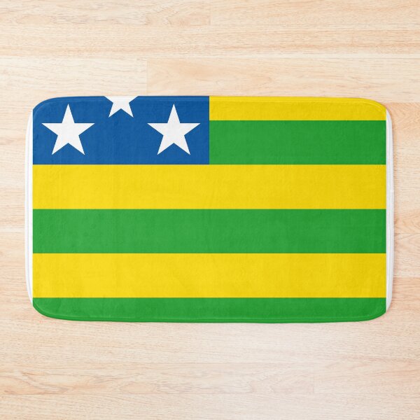 Item preview, Goias Square Flag Brazil State Emblem designed and sold by NTGUILTY.