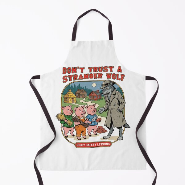 Item preview, Don't Trust Stranger Wolf Piggy designed and sold by TeeARTHY.