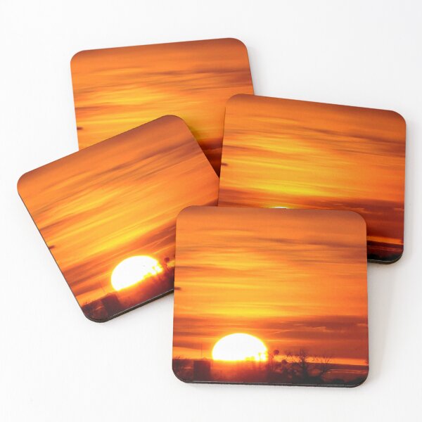 Item preview, Golden Sunset Over countryscape designed and sold by Stacey's unpromised.
