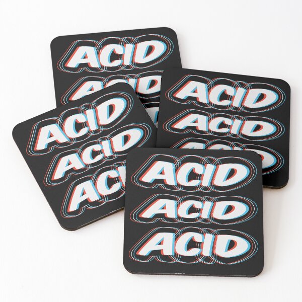 Item preview, ACID Glitch Typography – Techno Rave Aesthetic designed and sold by RaveCultureLab.