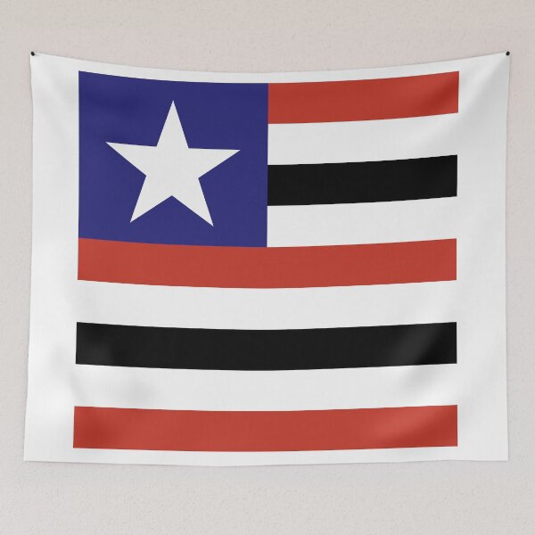 Item preview, Maranhao Square Flag Brazil State Emblem designed and sold by NTGUILTY.