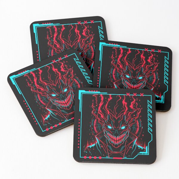 Item preview, Cyberpunk Demon Mask – Neon Oni Glitch Aesthetic Gaming Design designed and sold by Italkam.