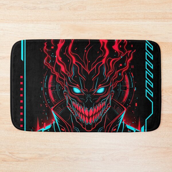 Item preview, Cyberpunk Demon Mask – Neon Oni Glitch Aesthetic Gaming Design designed and sold by Italkam.