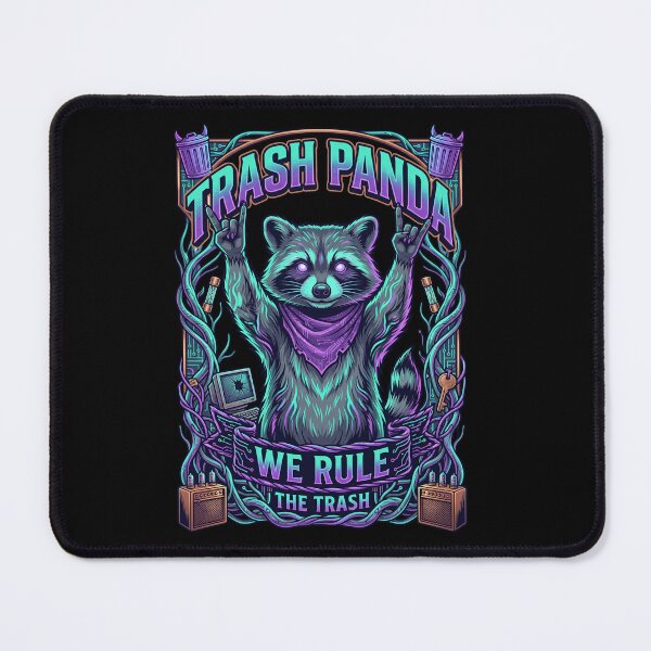 Item preview, Trash Panda We Rule The Trash Raccoon designed and sold by TeeARTHY.