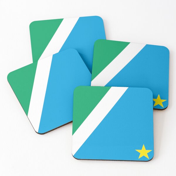 Item preview, Mato Grosso do Sul Square Flag Brazil State designed and sold by NTGUILTY.