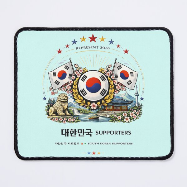 Item preview, Korea art 2026 – Taegeuk Blossom Football Crest designed and sold by Inner Flame Studio.