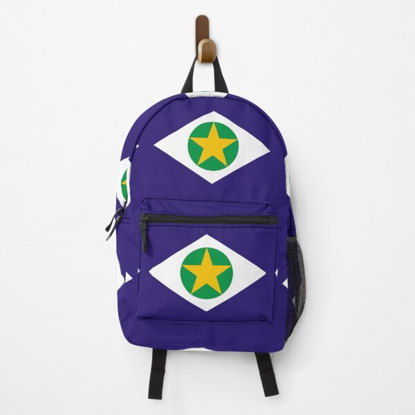 Item preview, Mato Grosso Square Flag Brazil State Emblem designed and sold by NTGUILTY.