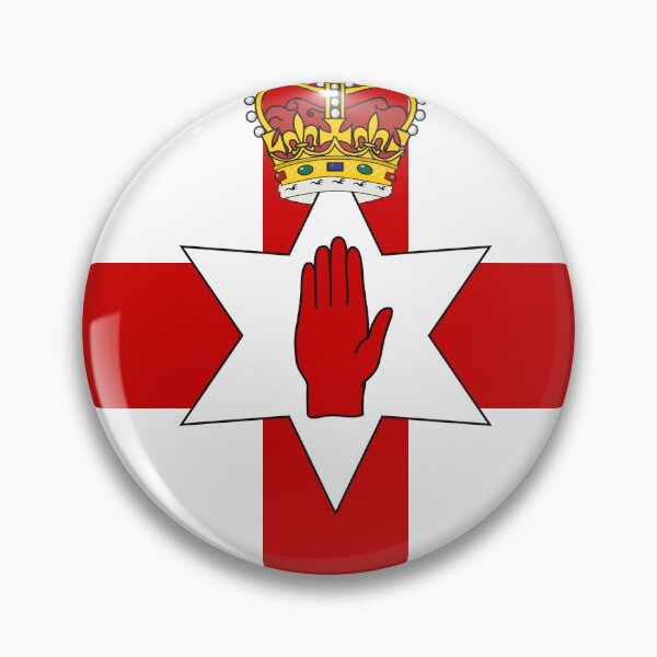 Item preview, Northern Ireland Square Flag Ulster Banner Emblem designed and sold by NTGUILTY.