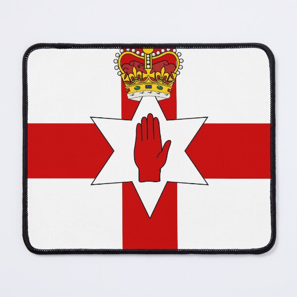 Item preview, Northern Ireland Square Flag Ulster Banner Emblem designed and sold by NTGUILTY.