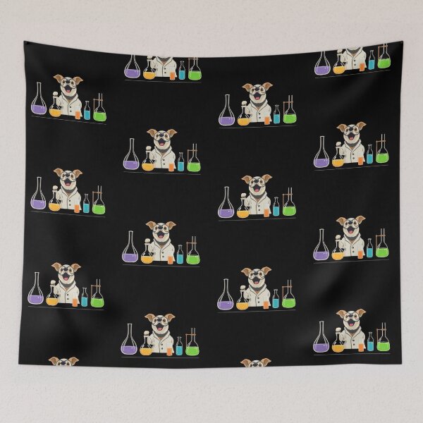 Item preview, Funny Scientist Dog Chemistry Lab Puppy Graphic Art designed and sold by artlife4.