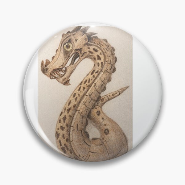 Item preview, Colored Sketch of a Wyrm designed and sold by JH-RedBubble.
