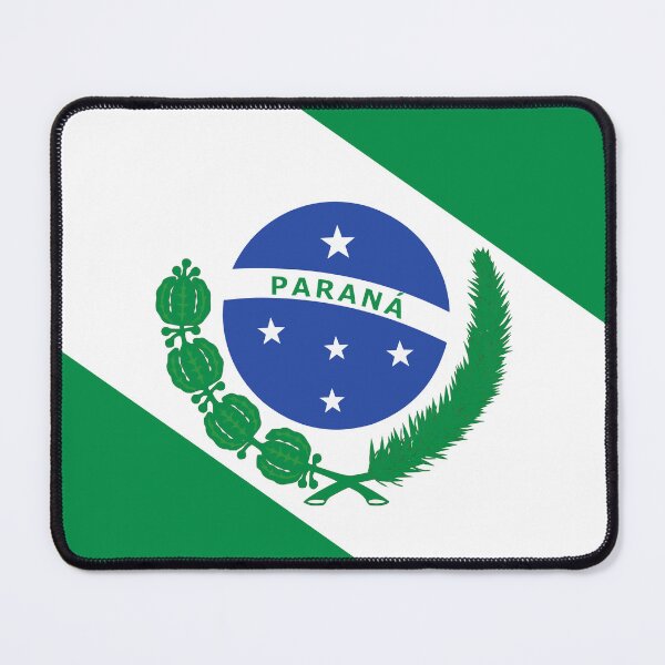Item preview, Parana Square Flag Brazil State Emblem designed and sold by NTGUILTY.