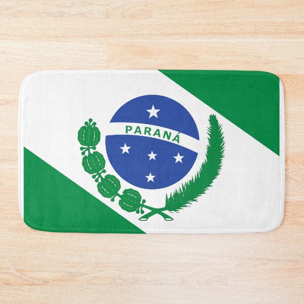 Item preview, Parana Square Flag Brazil State Emblem designed and sold by NTGUILTY.