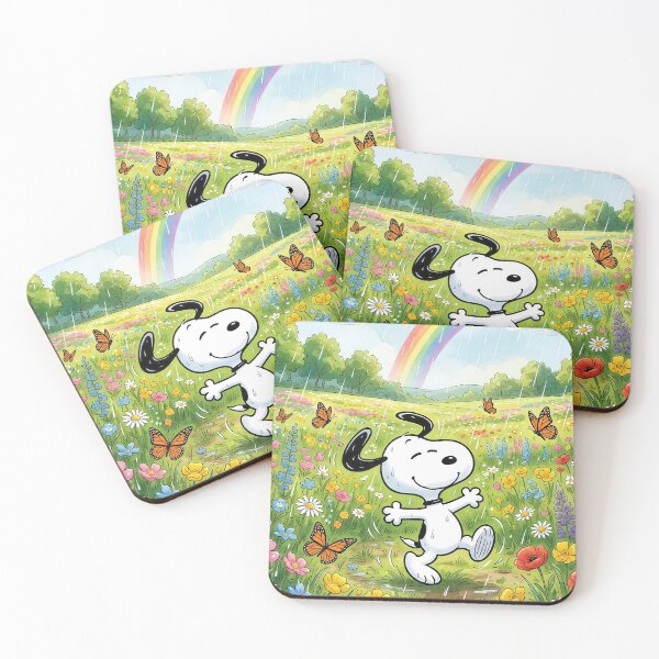 Item preview, Snoopy Dancing in the Rain Happy Spring Day designed and sold by N0WUC1.
