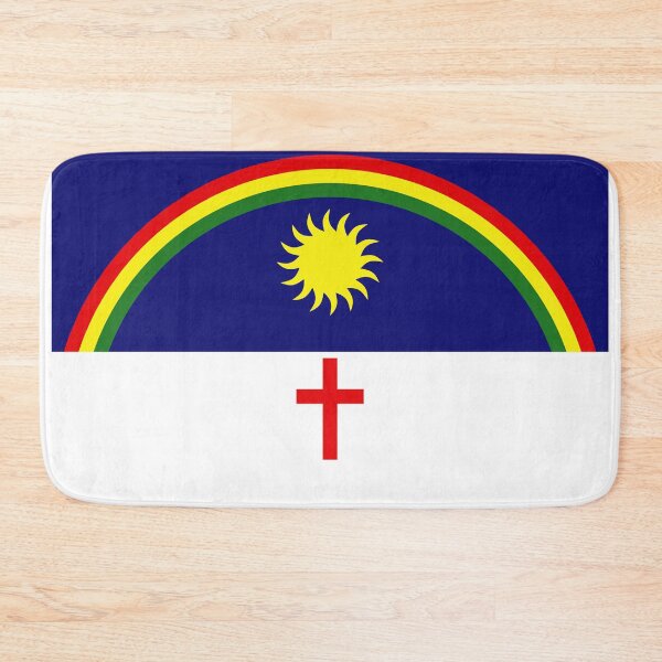 Item preview, Pernambuco Square Flag Brazil State Emblem designed and sold by NTGUILTY.