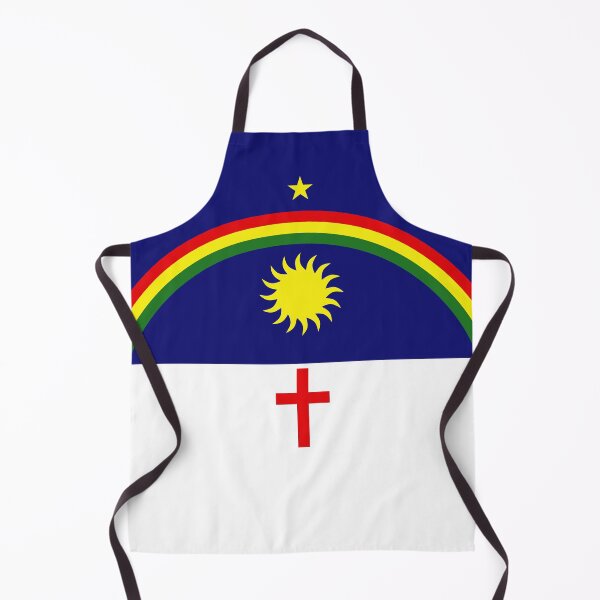 Item preview, Pernambuco Square Flag Brazil State Emblem designed and sold by NTGUILTY.