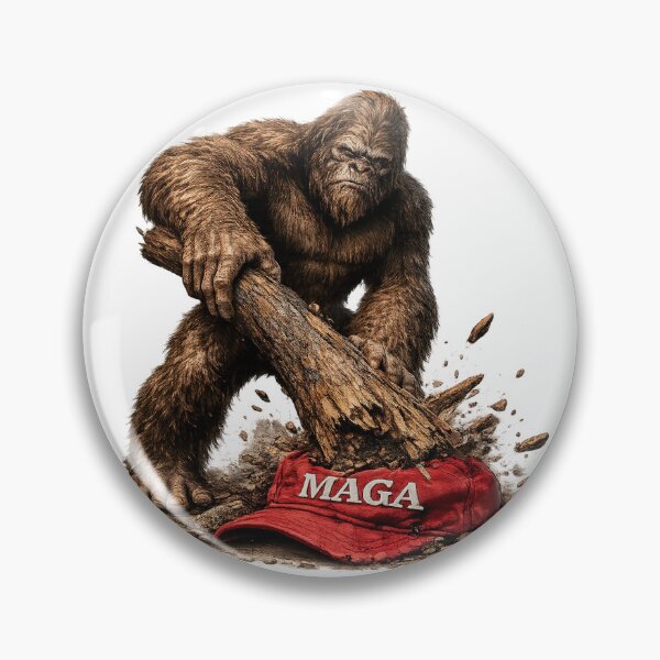 Item preview, Bigfoot hates maga designed and sold by Antifascist.