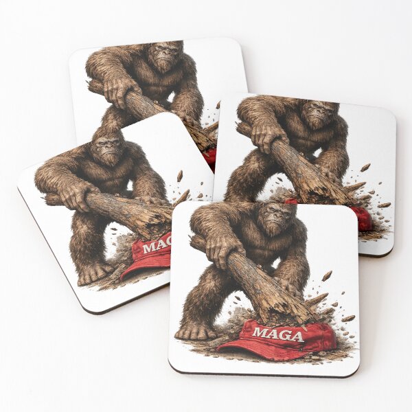 Item preview, Bigfoot hates maga designed and sold by Antifascist.