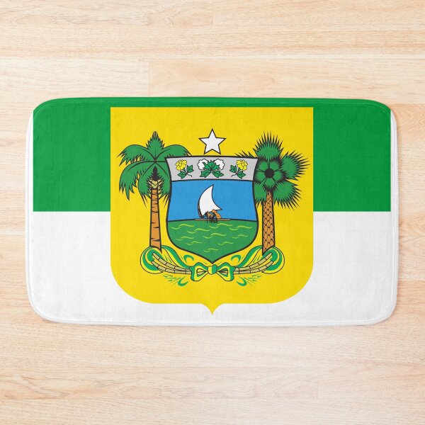 Item preview, Rio Grande do Norte Square Flag Brazil State designed and sold by NTGUILTY.