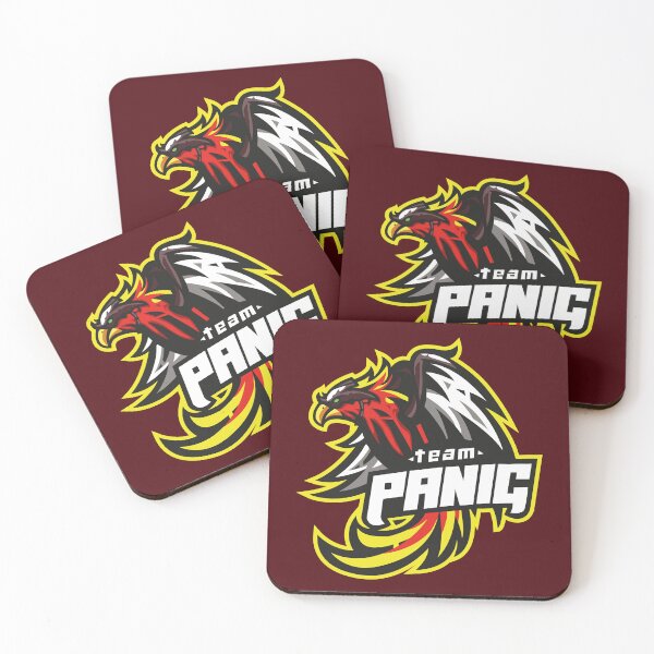 Item preview, Red Eagle – Team Panic Fierce Mascot Logo Design designed and sold by MerlinWear.