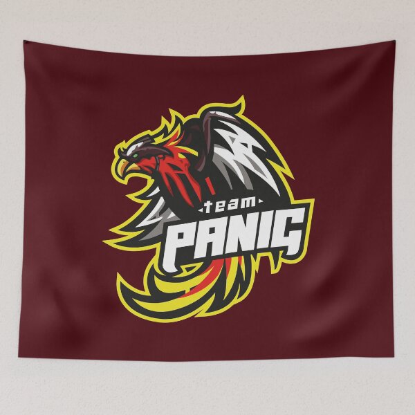 Item preview, Red Eagle – Team Panic Fierce Mascot Logo Design designed and sold by MerlinWear.