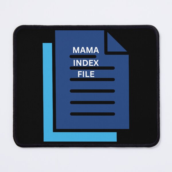 Item preview, Mother’s Day - MAMA INDEX FILE. designed and sold by JurateArt-DK.