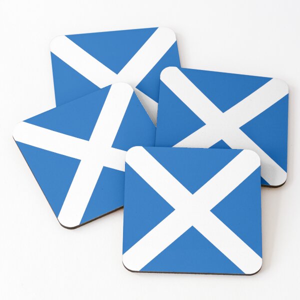 Item preview, Scotland Square Flag Saltire Saint Andrews Cross designed and sold by NTGUILTY.