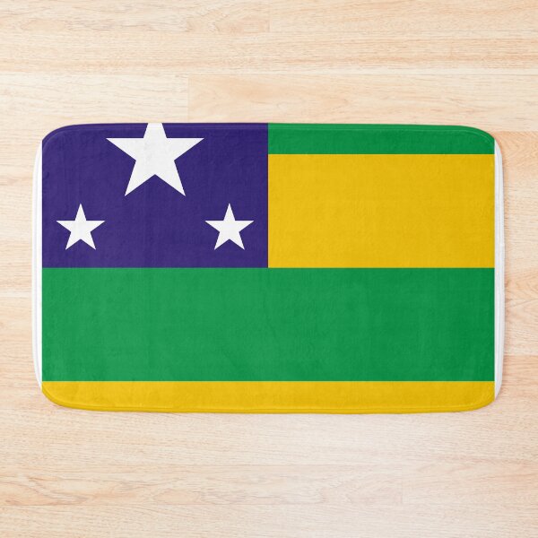 Item preview, Sergipe Square Flag Brazil State Emblem designed and sold by NTGUILTY.